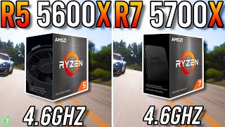 Ryzen 5 5600X vs Ryzen 7 5700X  Big Upgrade [upl. by Nedah590]