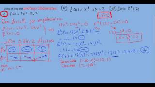 monotonía  máximos y mínimos relativos 3 polinomios [upl. by Elata]