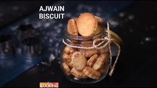 Ajwain Biscuit  Ajwain Cookies  Homemade Biscuits [upl. by Ellac]