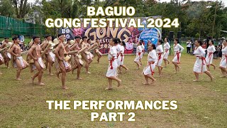 BAGUIO GONG FESTIVAL PERFORMANCES PART 2 Melvin Jones Football Field Baguio City [upl. by Lehsreh]