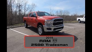 2019 RAM 2500 Tradesman Crew Cab 4X4Walk Around VideoIn Depth ReviewTest Drive [upl. by Ahsaeit]