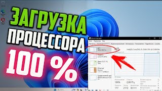 Как исправить  загрузка процессора 100 в Windows 11 [upl. by Mode661]