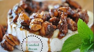 How to make Simple Baked Brie with Candied Pecan ToppingDivine Holiday Appetizer [upl. by Susana127]