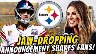 ✔ BREAKING NEWS JUST CONFIRMED Pittsburgh Steelers News Today NFL 2024 [upl. by Edak615]