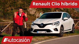 Renault Clio híbrido 2020  Prueba  Test  Review en español  Autocasión [upl. by Sol]