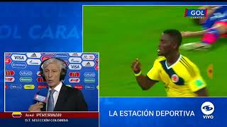 PEKERMAN HABLA SOBRE EL ARQUERO ARMANI Y DEL SORTEO RUSIA 2018 [upl. by Essilevi]