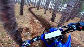 Doesnt Get Better Than THIS  dirt bike fast trail riding [upl. by Redienhcs]