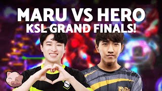 MARU vs HERO Grand Finals  KSL 4 Bo5 TvP  StarCraft 2 [upl. by Atse773]