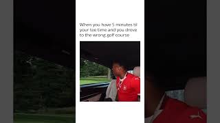 When you drive to the WRONG golf course shorts funny memes [upl. by Dekow]