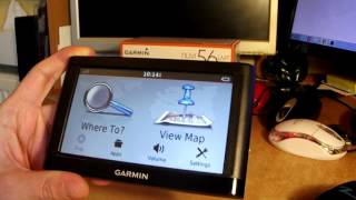 Garmin Nuvi 56 LMT Quick View [upl. by Ramled]