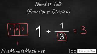 Fractions Division 1 [upl. by Ollehcram260]