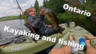 Kayaking and Fishing in Algonquin Provincial Park [upl. by Fax416]