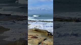 Serene La Jolla Morning Surfers Ocean Sounds amp Coastal Stroll 🌊  California Beach Vibes [upl. by Aig]