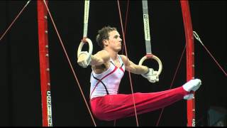 Daniel Keatings  Rings  British Championships 2012  All Around Final [upl. by Keenan]