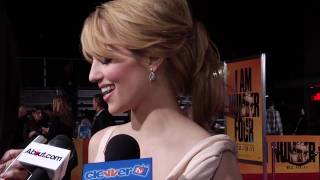 Dianna Agron Interview I Am Number Four Movie Premiere [upl. by Utley]