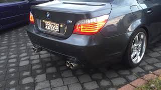 550I M sport exhaust Medium [upl. by Bellina]