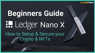 Ledger Nano X Tutorial Beginners Guide on How to Set up a Ledger Nano Wallet [upl. by Ashbaugh335]