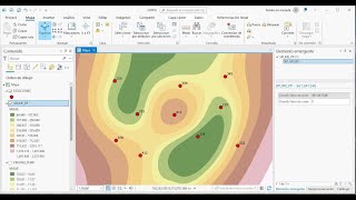 MÉTODOS DE INTERPOLACIÓN EN ARCGIS PRO [upl. by Marcell766]