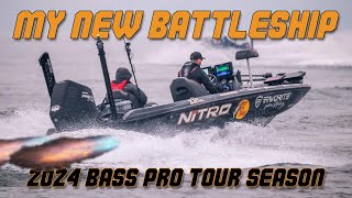 My NEW 2024 Bass Pro Tour BOAT  Nitro Z21 XL [upl. by Johns]