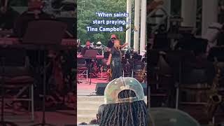 Tina Campbell performs her new song Pray For Me prayer praise 🙏🏽 [upl. by Lucio]