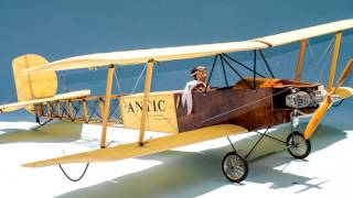 Antic Biplane Build and first flight [upl. by Norrie]