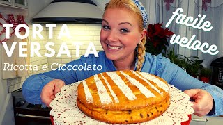 Dolce ricotta e cioccolatola TORTA VERSATA [upl. by Sinnal57]