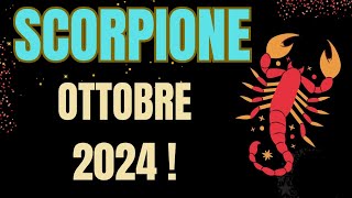 SCORPIONE OTTOBRE 2024tarocchioggi INTERATTIVO TAROCCHI [upl. by Sitoiyanap]