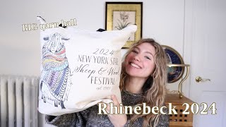 Rhinebeck 2024  recapping the NY Sheep  Wool Festival  my yarn haul [upl. by Akapol]