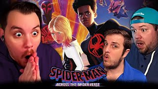 SpiderMan Across the SpiderVerse Movie REACTION [upl. by Thomasine]