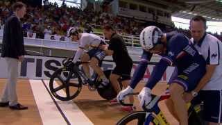 Mens Sprint Final  2014 UCI Track Worlds [upl. by Vyse]