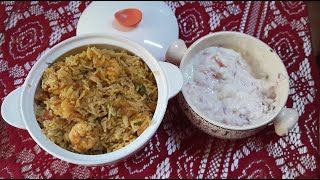 Prawn Biryani Pressure cooker biryani recipe Biryani recipe [upl. by Daria]