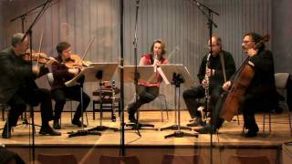 Sabine Meyer Mozart Clarinet Quintet  Carmina Quartet [upl. by Aihppa582]