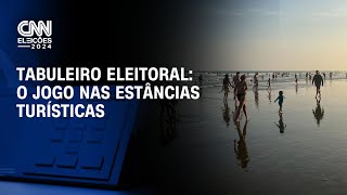 Tabuleiro Eleitoral o jogo nas estâncias turísticas  CNN NOVO DIA [upl. by Yedarb]