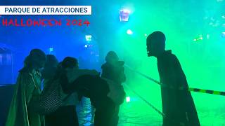 Halloween Parque de Atracciones de Madrid 2024 [upl. by Hereld]