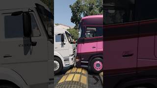 BeamNGdrive  Trucks vs Speed Bumps🚚 [upl. by Bickart]