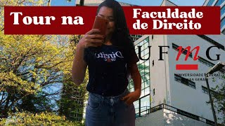 Tour pela Faculdade de Direito da UFMG  Conhecendo alguns ambientes [upl. by Ellak]