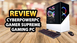 CyberpowerPC Gamer Supreme SLC8390A Liquid Cool Gaming PC ✅ Review [upl. by Amieva]