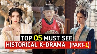 Top 5 Must See Historical Korean Drama Part1  Filmy Junction [upl. by Gordan]