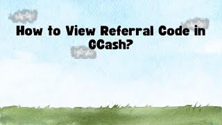 How to View Referral Code in GCash [upl. by Netsirhc450]