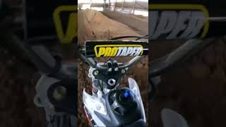 PIT BIKE TRACK pitbike crf50 minibike honda bigborekit fyp foryou foryoupage [upl. by Cressida]