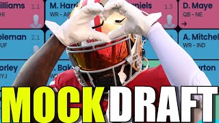 NEW June 2024 Dynasty Start Up Mock Draft  15 Rounds PPR and SuperFlex [upl. by Rora]