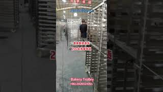 Stainless Steel Multilayer Bakery Cooling Rack Bakery Trolley with Tray Baking Cart Dessert Trolley [upl. by Eryn]