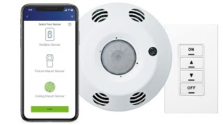 How to Install Leviton Smart Ceiling Mount Room Controllers and Sensors [upl. by Hook]