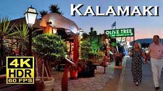 Kalamaki  Greece  Zakynthos in 4K 60fps HDR  UHD  Dolby Atmos 💖 The best places 👀 walking tour [upl. by Larrej]