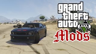 K2000  KNIGHT RIDER sur GTA5 quotModsquot [upl. by Enoed]