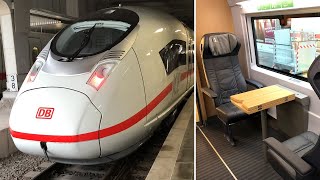 ICE 3 neo der Deutschen Bahn erstmals im Fahrgasteinsatz Mitfahrt Frankfurt Hbf  Köln [upl. by Ednutey]