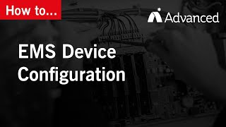 How to Configure EMS devices [upl. by Yann]