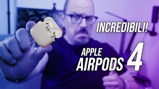 AirPods 4 MA COSA HA FATTO APPLE [upl. by Ahsitauq]