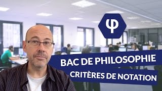 Bac de philosophie  quels sont les critères de notation [upl. by Jump]