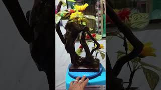 root tree crafts mixed plastic flowers [upl. by Caressa]